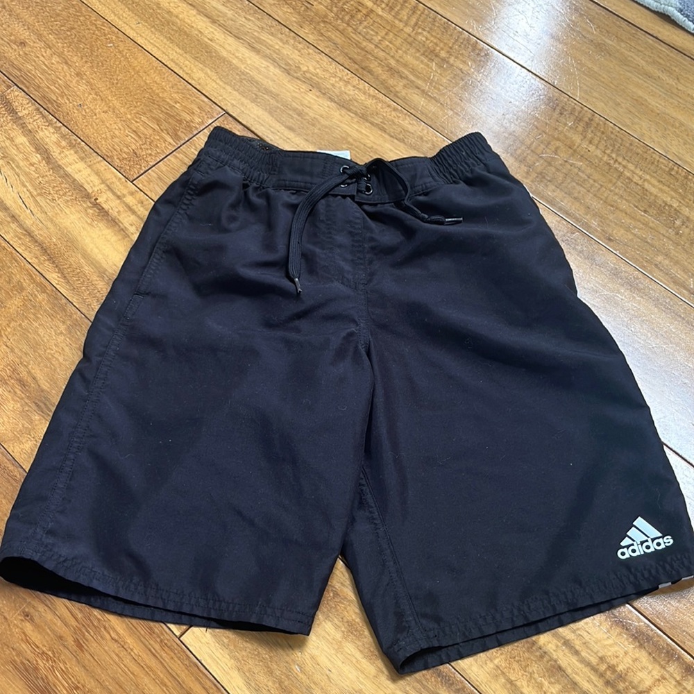Boys, Adidas swim trunks Size m